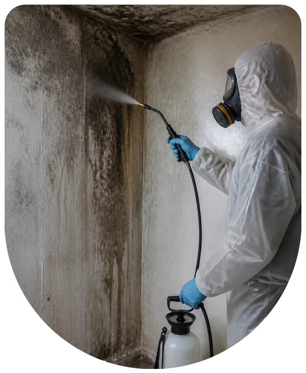 Профессиональная обработка помещений от плесени в Шебекине