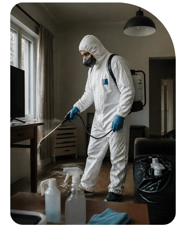 Уборка после смерти под ключ в Шебекине по цене от 10181 р. | Сенат-Шбк